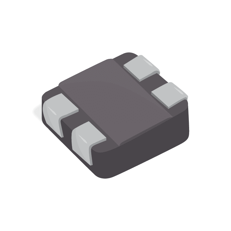 Inductor Power Shielded Wirewound 47uH/194.2uH 20% 100KHz Ferrite 1.08A/0.542A 0.338Ohm/1.28Ohm DCR T/R