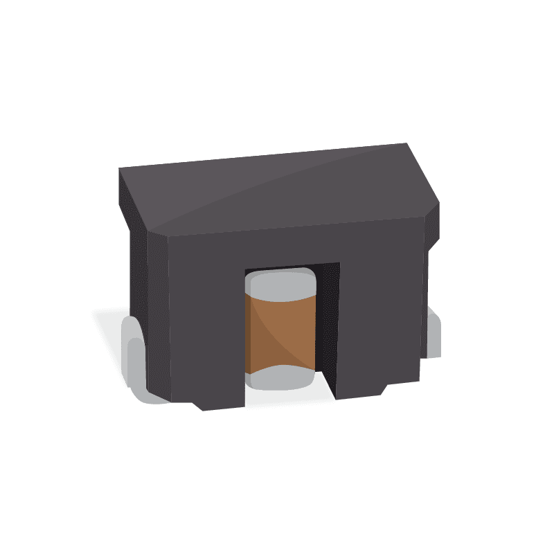 EMI Filter 25MHz 2A 50VDC J-Bend SMD Embossed Carrier T/R