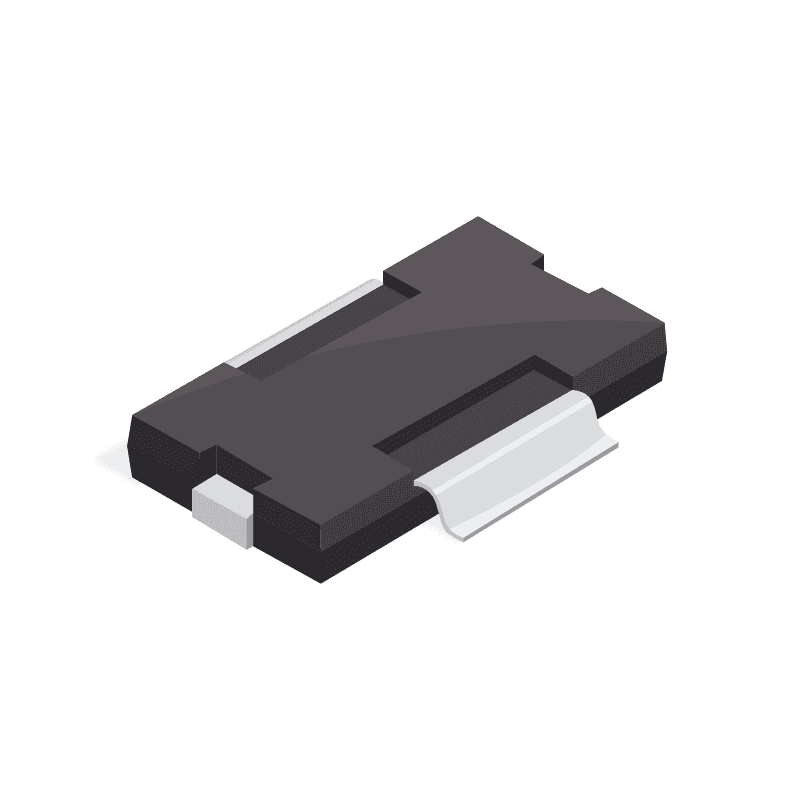 MRFE6VS Series 133 V 512 MHz RF Power LDMOS Transistor - TO-270-2 GULL