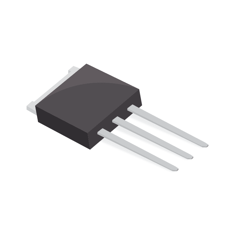 T405Q Series 600 V 10 mA Ihold Through Hole Sensitive Triac - IPAK