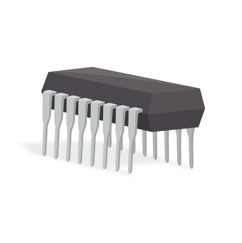 DAC 1-CH R-2R/Current Steering 8-bit 16-Pin PDIP N Tube