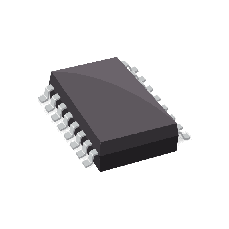 Optocoupler, Gate Drive, 5KV, WSOIC-16
