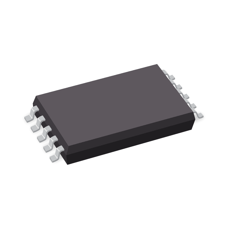 DAC 2-CH Delta-Sigma 24-bit 10-Pin TSSOP T/R