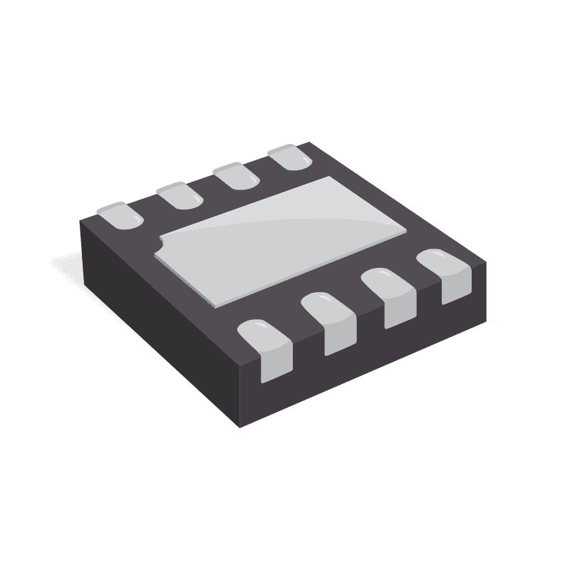 0.5% RH digital humidity sensor with permanent IP67 filter 8-WSON -40 to 125