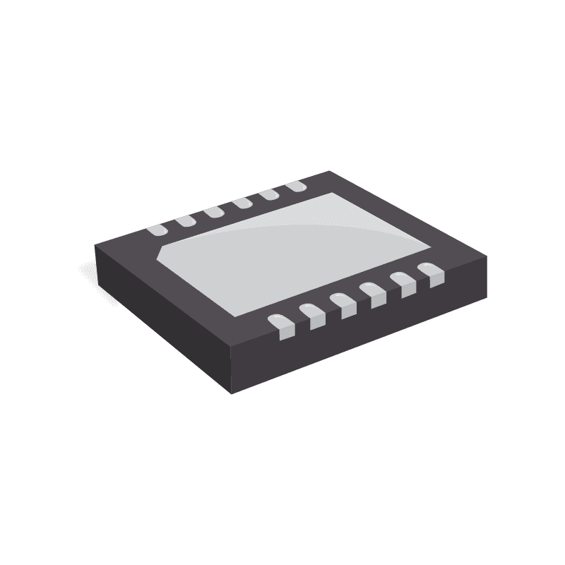 Single Element 5.5 V 3.3 mO High Side Controlled Load Switch - DFN-12