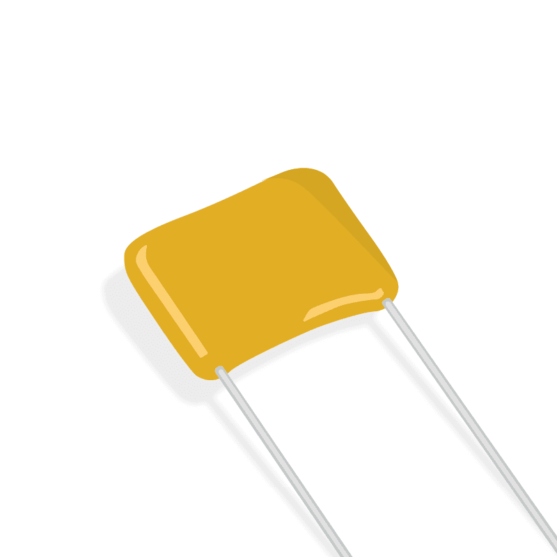 Capacitor; Metallized Paper; Cap .0047uF; Tol 20%; Radial; Vol-Rtg 250V; LS 10.2