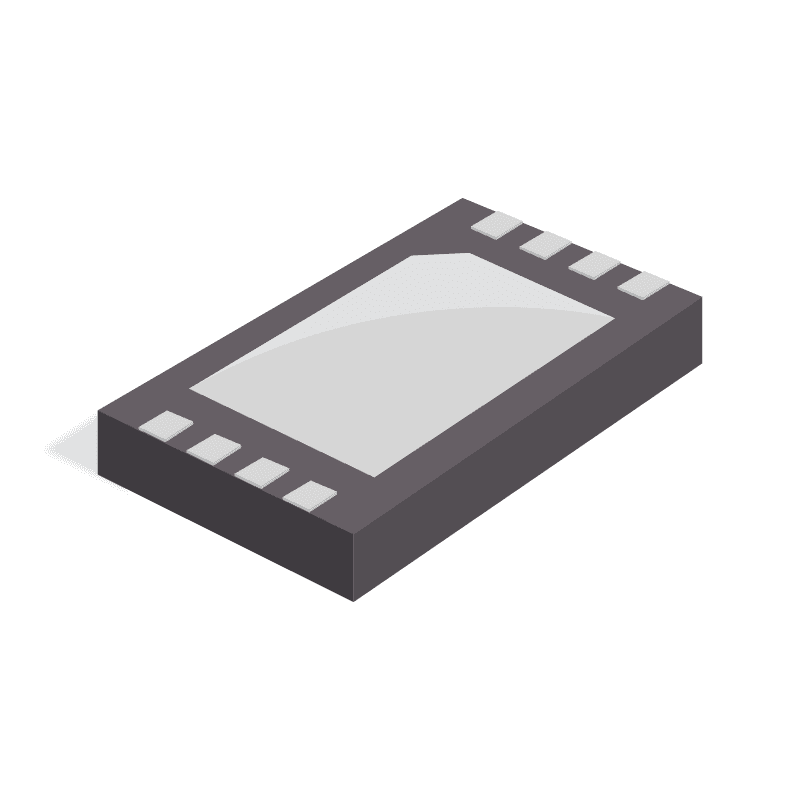 SLC NAND Flash SPI 1Gb 128M x 8 WSON-8