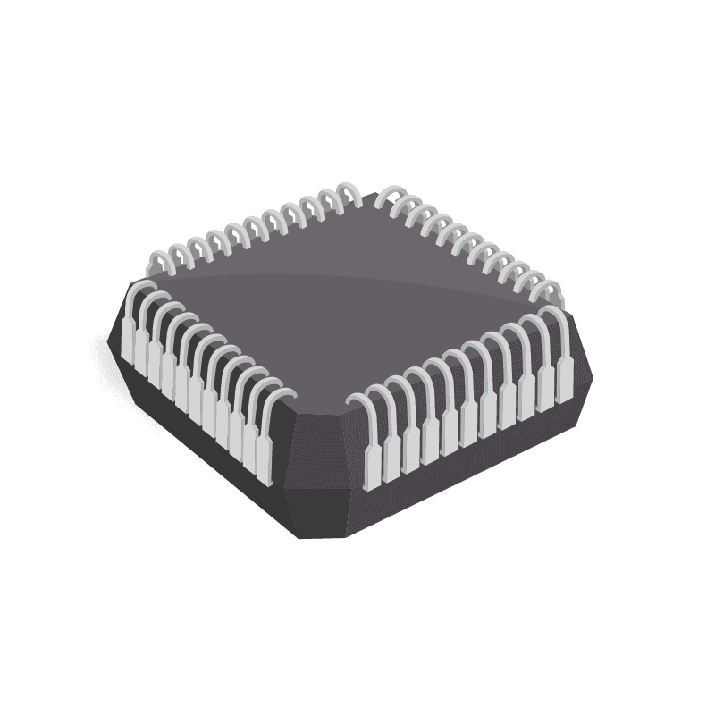 Serial Communication Controller Serial Interface 5V 44-Pin PLCC