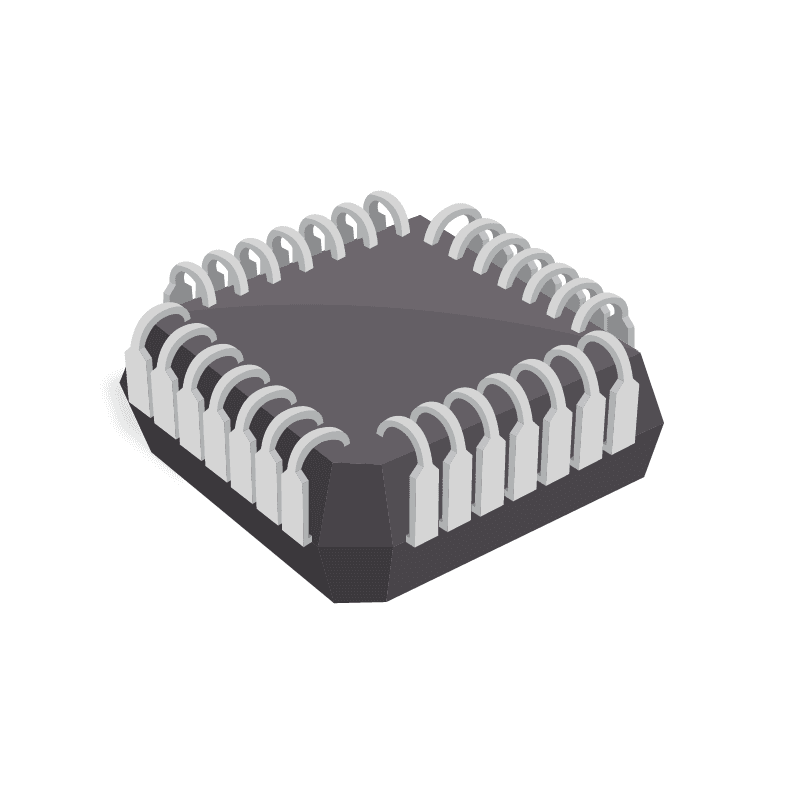 CX82C54 Series 5V 10 MHz 16 bit Counter CMOS Programmable Interval Timer-PLCC-28