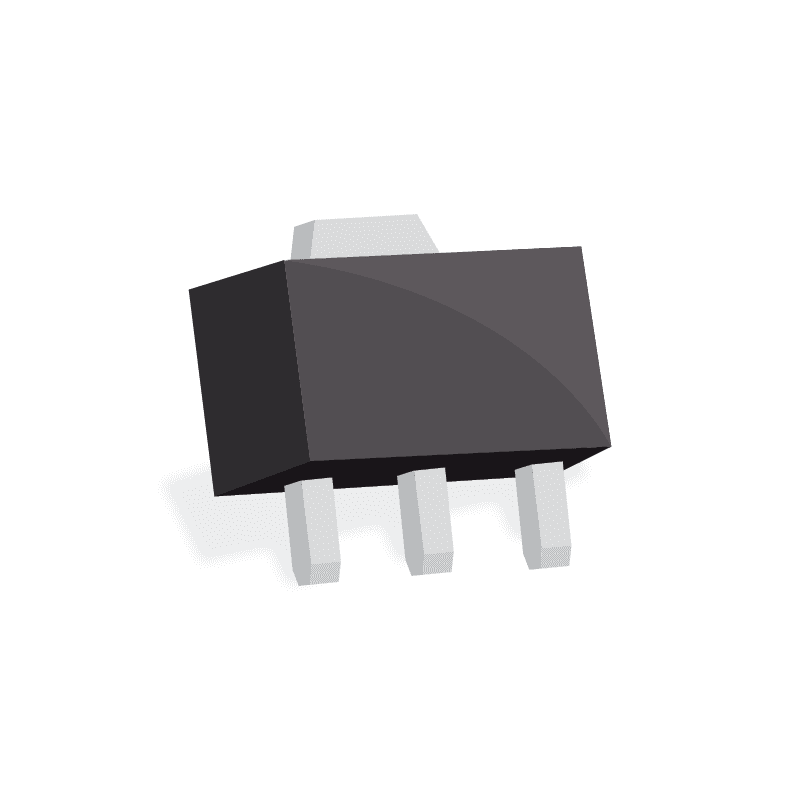 60V 2.5W 6.2A NPN SOT-89-3 Bipolar Transistors - BJT ROHS