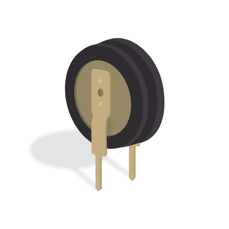 Cap Supercap 0.22F 5.5V -20% to 80% Radial Stacked Coin 5mm 75 Ohm 1000h PowerStor 70 C Bulk