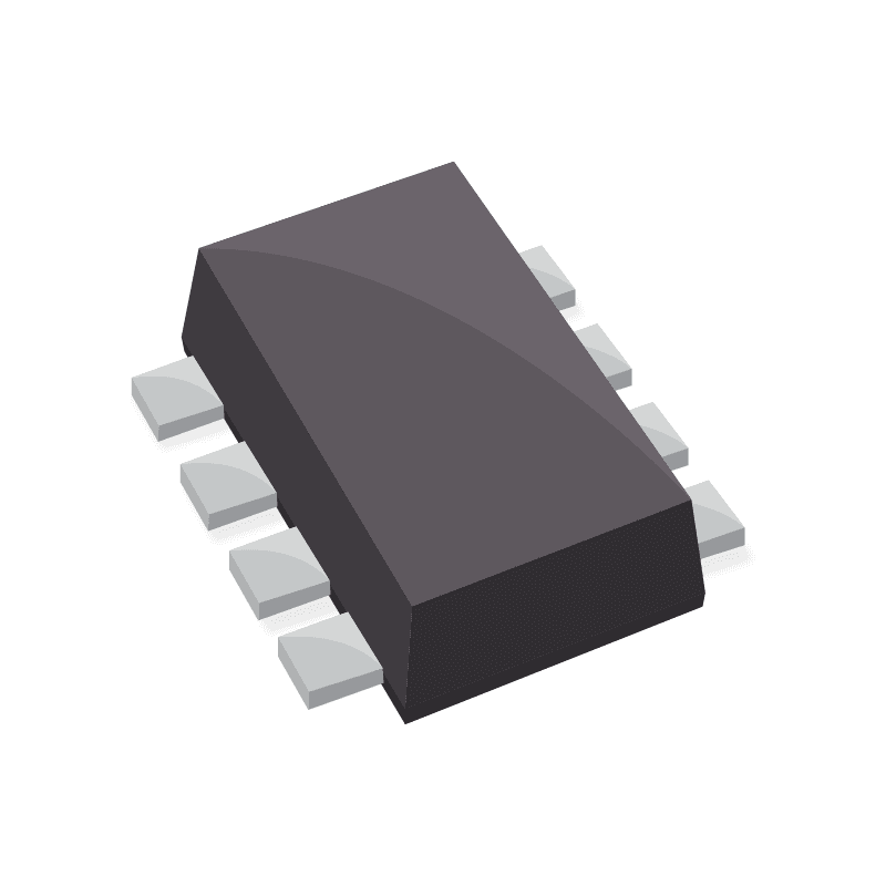 High-speed high-precision digital ambient light sensor (ALS) 8-SOT-5X3 -40 to 85