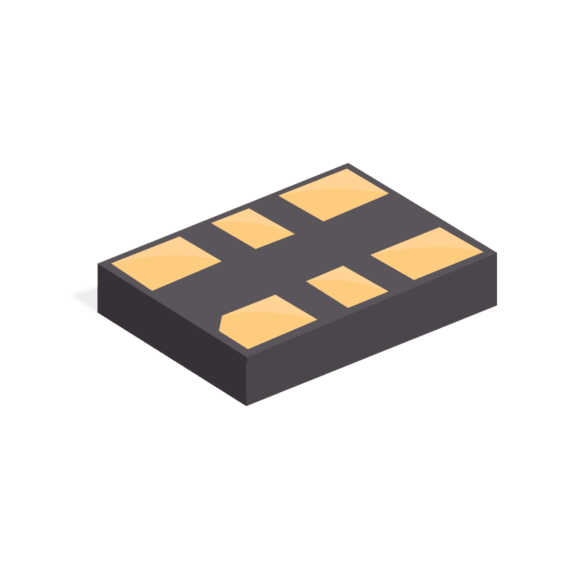 Oscillator MEMS 100MHz ±25ppm (Stability) LVDS 52% 2.5V/3.3V 6-Pin QFN SMD T/R