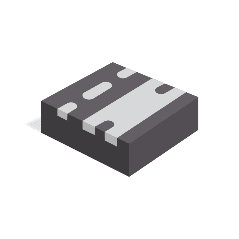 MOSFET, P-Channel, -20V, POWERPAK SC70-6; Transistor Polarity: P-Channel; Continuous D