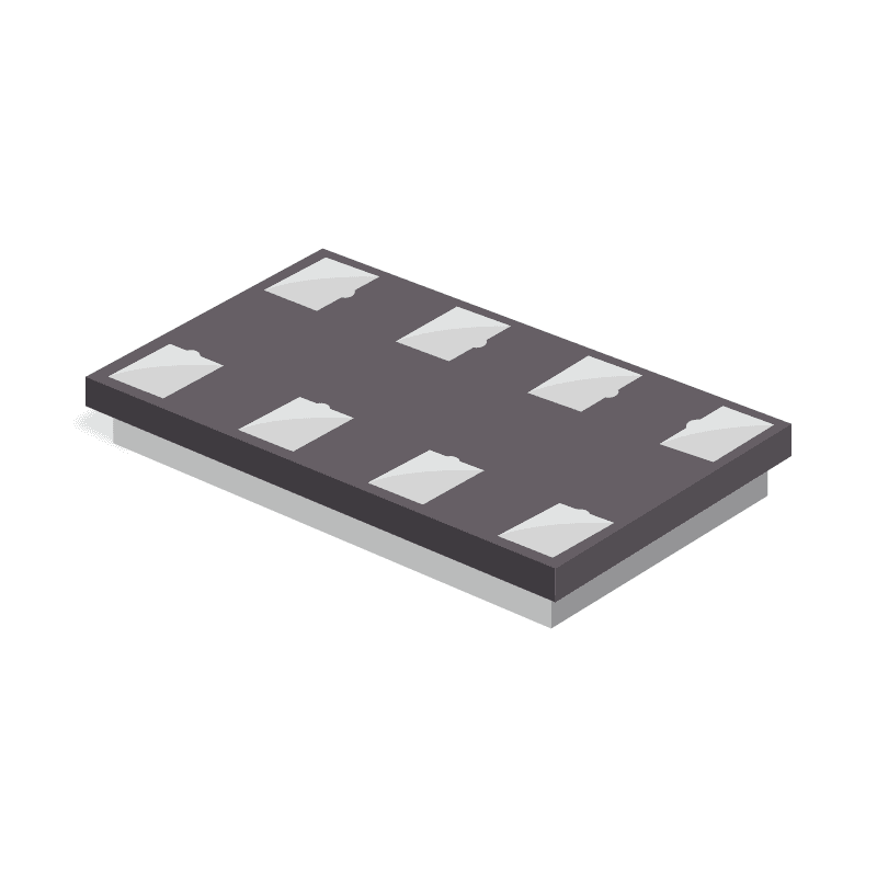 Pressure, Temperature and Humidity Sensor Digital Output 1.8V 8-Pin LGA T/R