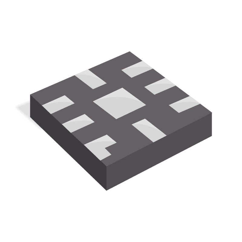 2-bit level-translating 400-kHz I2C/SMBus buffer/repeater with internal 1-mA current source 8-X2QFN -40 to 85