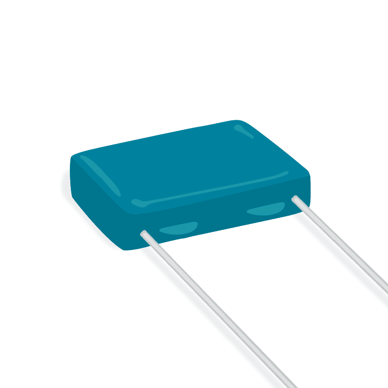 Cap Film Suppression X2 0.1uF 305VAC PP 20% (18 X 5 X 10.5mm) Radial 15mm 105 C T/R