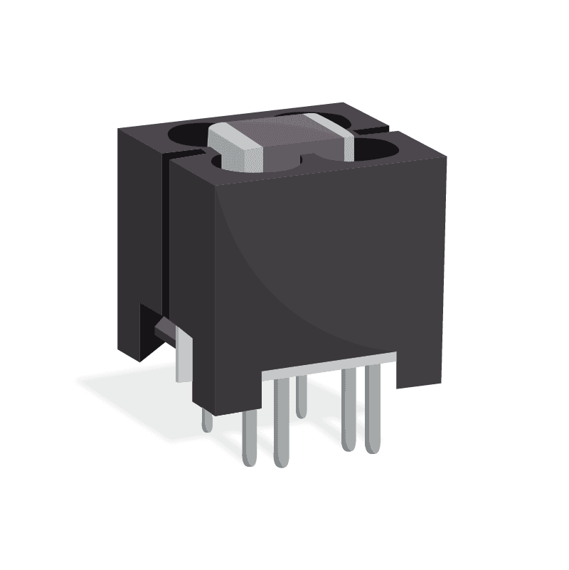 Low Pass Filter 10A/50V 40dB min at 1MHz...1GHz THT Block, 4 Lead