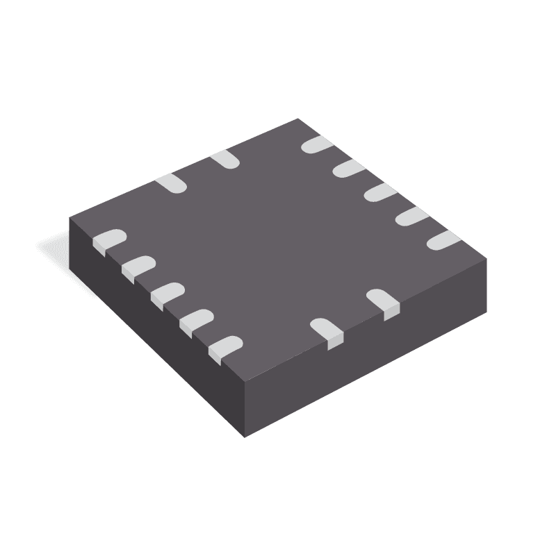 Digital Potentiometer 100kOhm 256POS Non-Volatile Linear 14-Pin X2QFN T/R