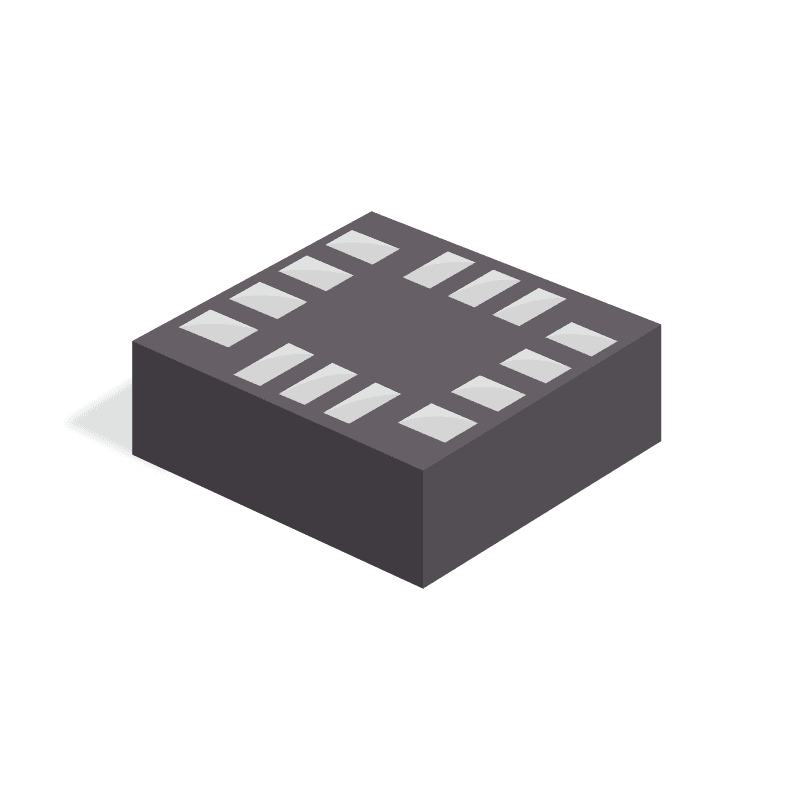 Accelerometer and Gyroscope Digital Output 1.8V 14-Pin VFLGA T/R