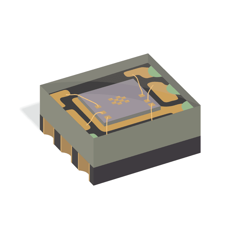 Ambient Light Sensor, 500 nm, Analogue, APDS-9005 Series, ChipLED