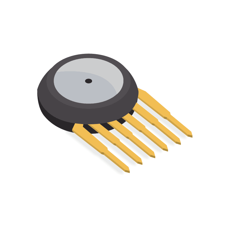NXP MPX5999D Pressure Sensor, Differential, 4.5 mV/kPa, 0 kPa, 1 MPa, 4.75 V, 5.25 V