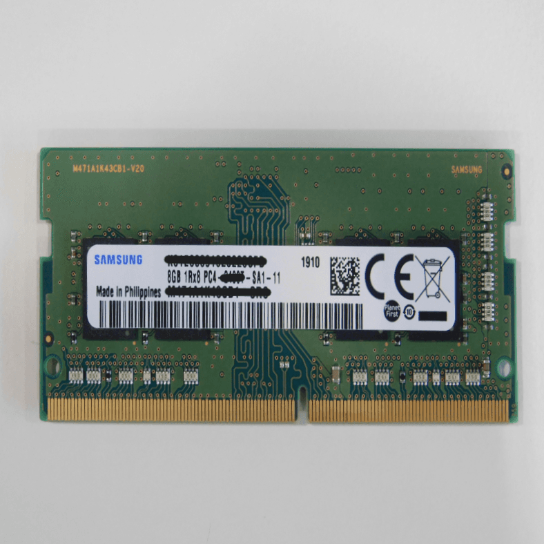 8GB DDR4 3200 SODIMM 1Rx8 1.2V