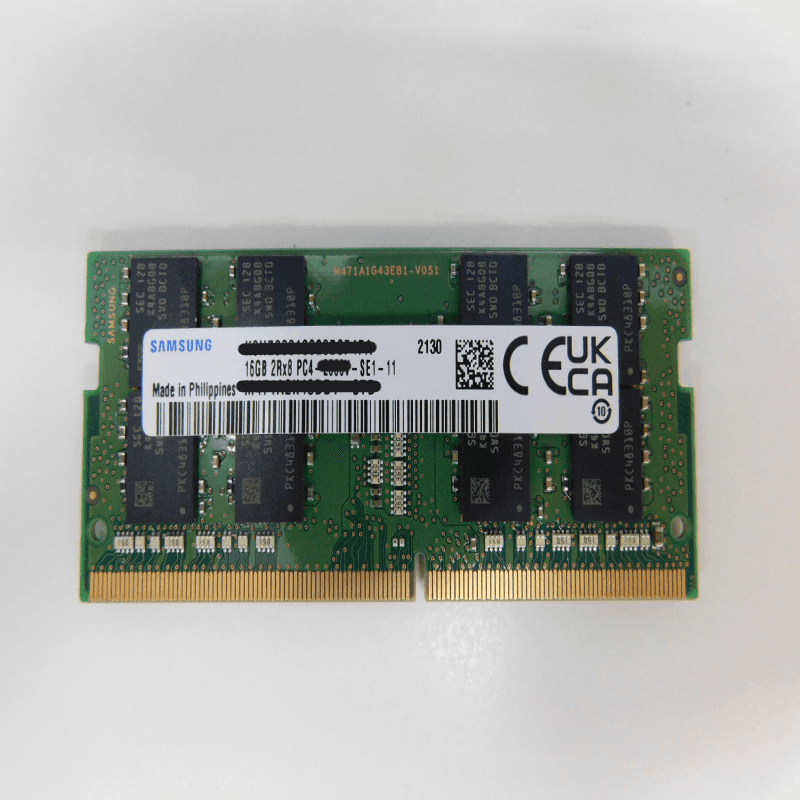 16GB DDR4 3200 SODIMM 2Rx8 1.2V