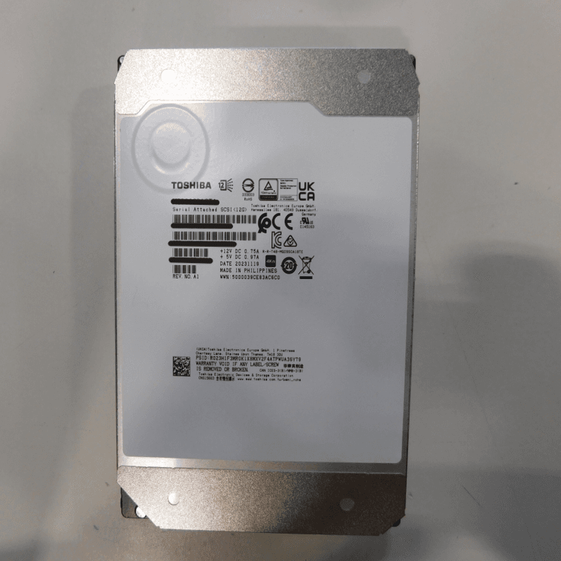 16TB MG09 3.5" 7200 RPM SATA III Hard Disk Drive