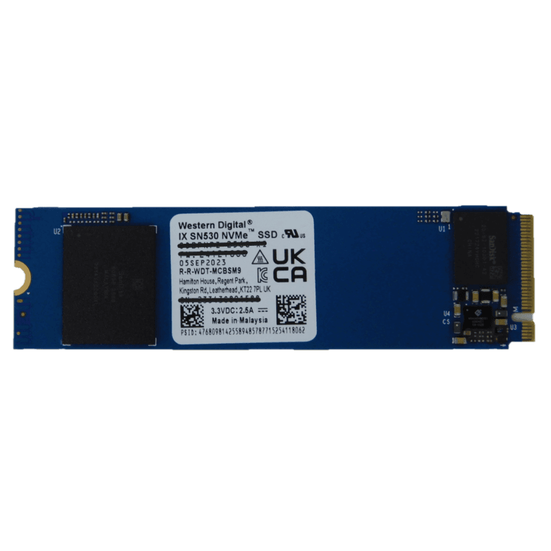 IX SN530 Series 256GB M.2 2280 PCIe 3.0 x4 NVMe SSD