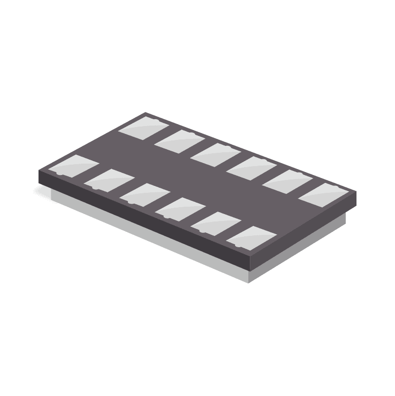 Proximity and Ambient Light Sensor Digital Output 2.8V 12-Pin LGA T/R