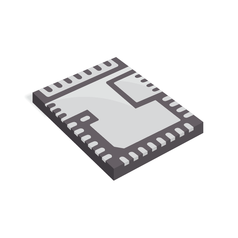 Buck Switching Regulator IC Positive Adjustable 0.8V 1 Output 30A 36-PowerVFQFN
