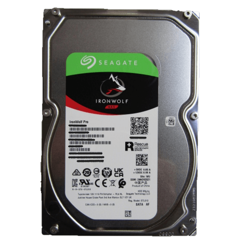 12TB IronWolf Pro 3.5" 7200 RPM SATA III Hard Disk Drive