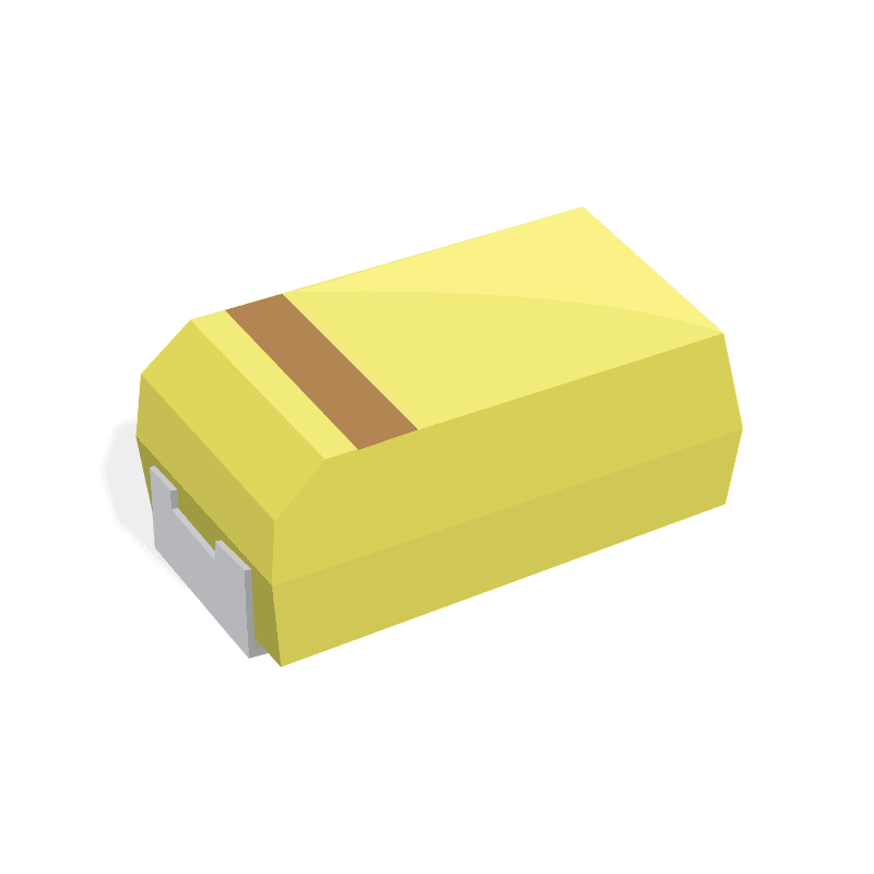 Cap Tant Solid 22uF 10V C CASE 10% (6 X 3.2 X 2.5mm) SMD 6032-28 1.8 Ohm 125 C T/R