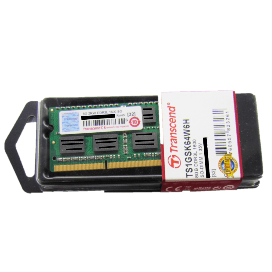 8GB DDR3 1600 SODIMM 2Rx8 1.35V