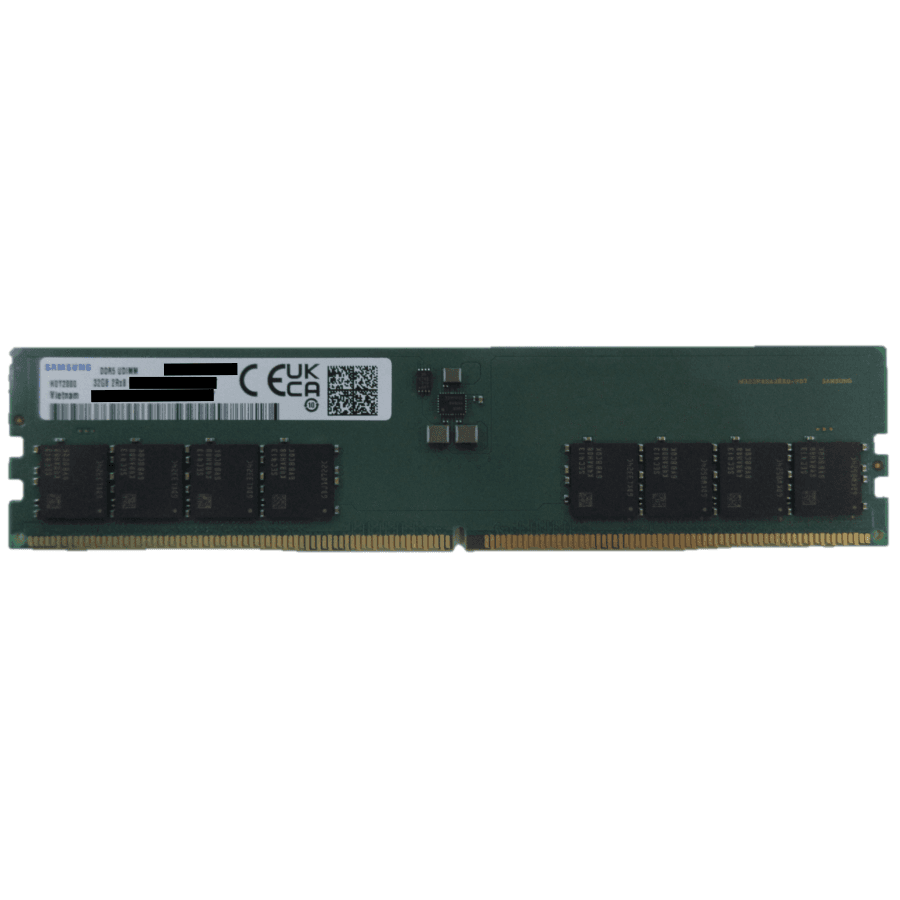 32GB DDR5 5600 UDIMM 2Rx8 1.1V