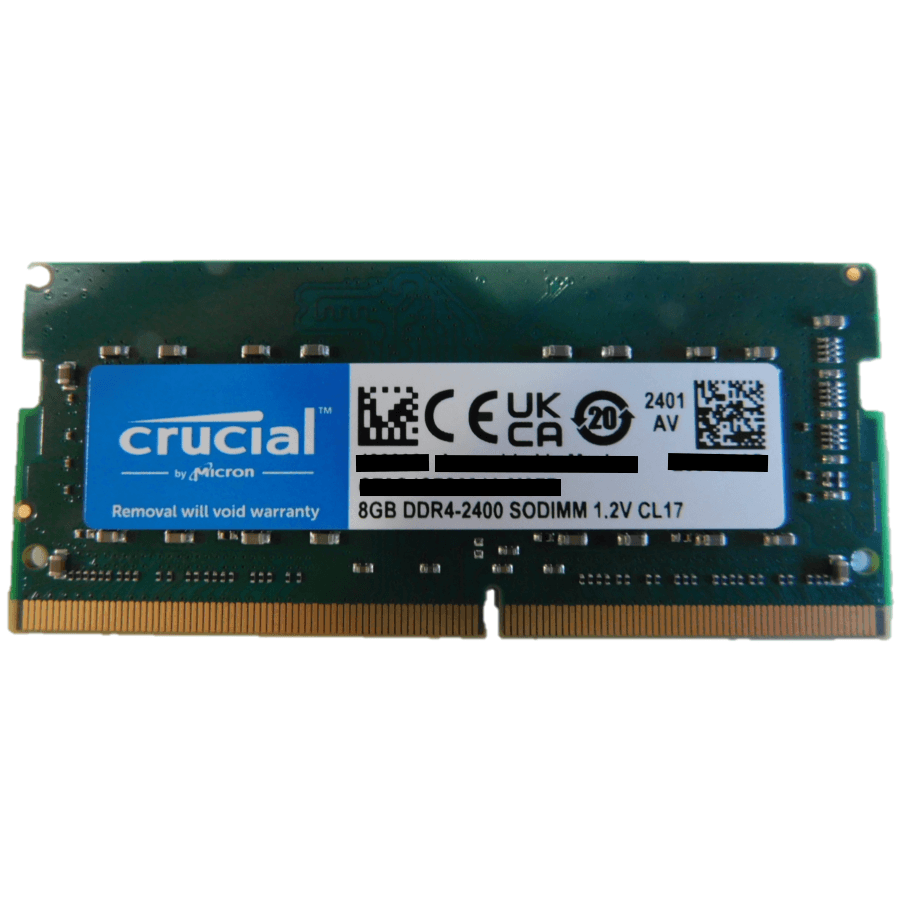 16GB DDR4 3200 SODIMM 2Rx8 1.2V