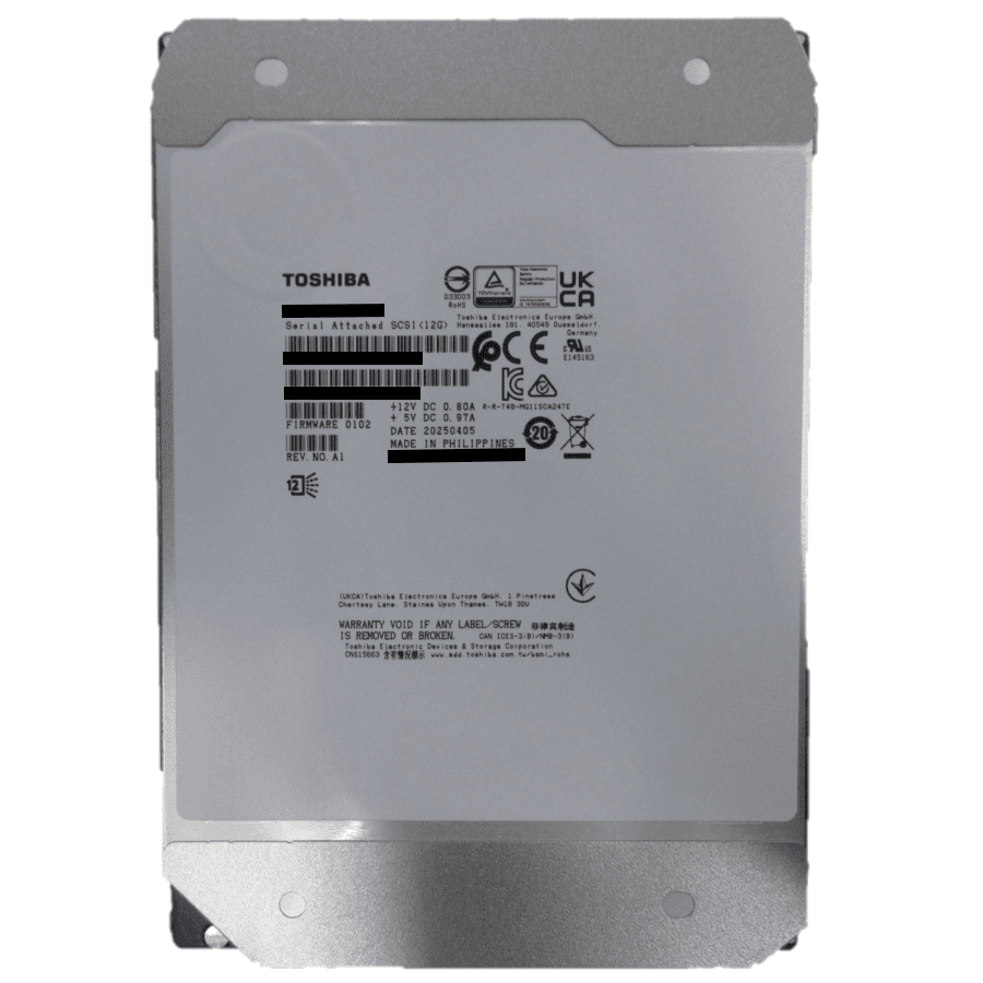 24TB MG11 3.5" 7200 RPM SATA Hard Disk Drive