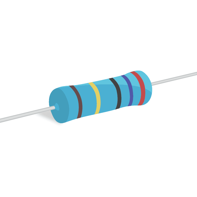 Axial - Resistor v1 - Blue