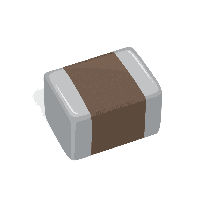 Chip Ferrite Beads / EMI Filters 800ohms 100MHz 8A Monolithic 2220 SMD