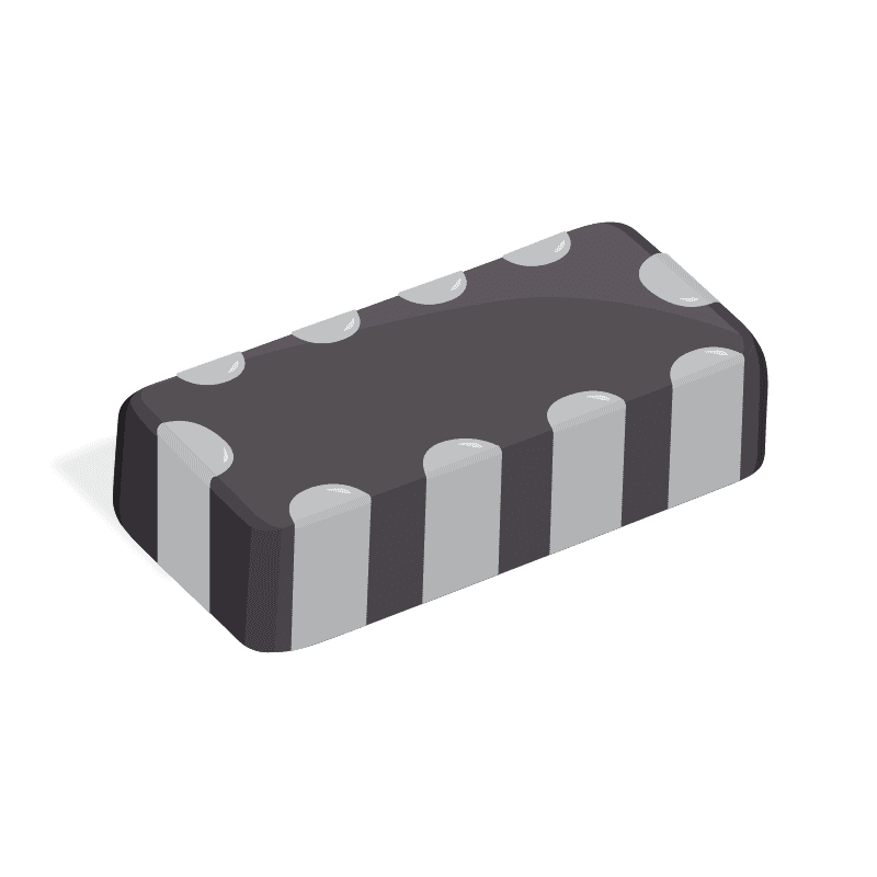 Capacitor - Feed Through - 10 Element