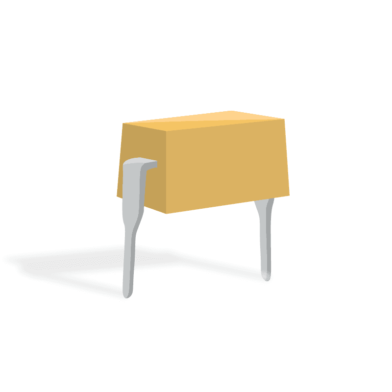 Multilayer Ceramic Capacitor, 0.1 uF, 50 V, ± 10%, X7R, Radial Leaded