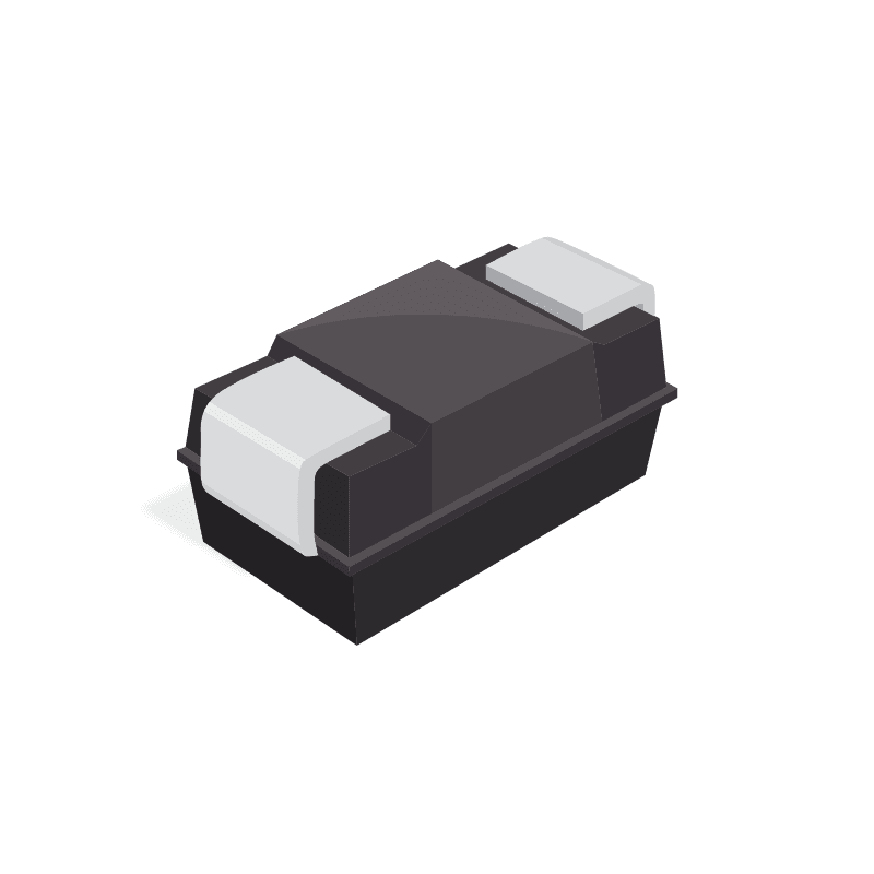 Varistor Zinc Oxide 16VDC 5A 22V SMD Emboss T/R