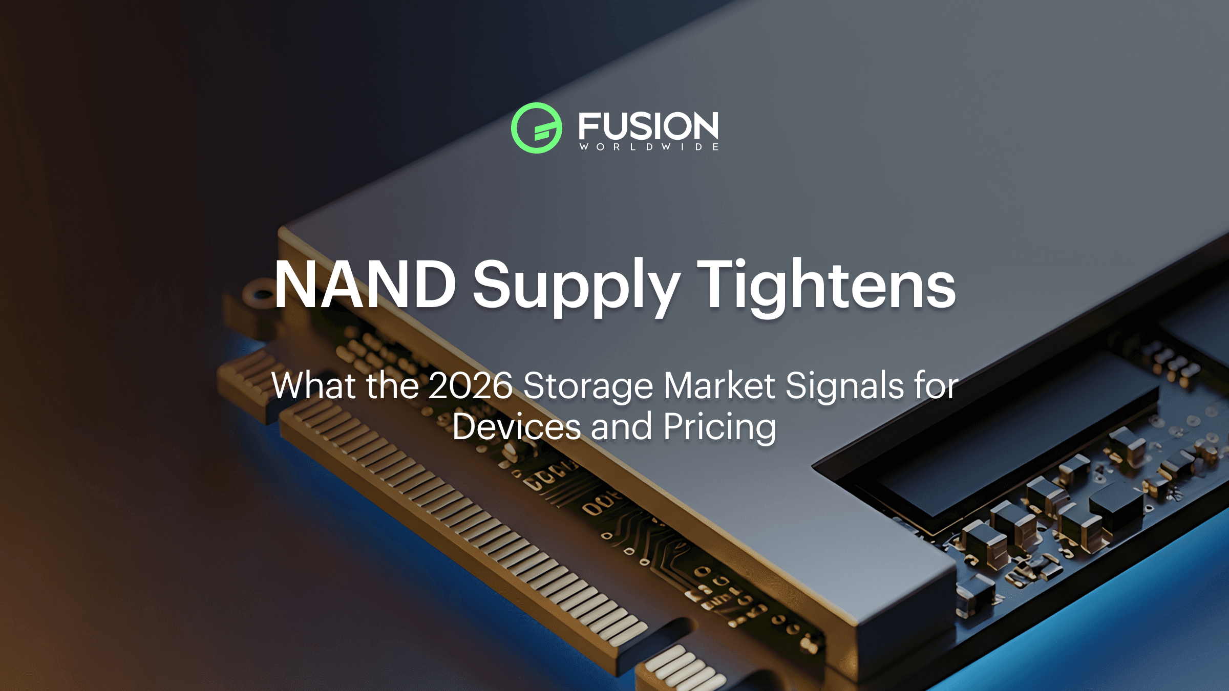 NAND Supply Tightens