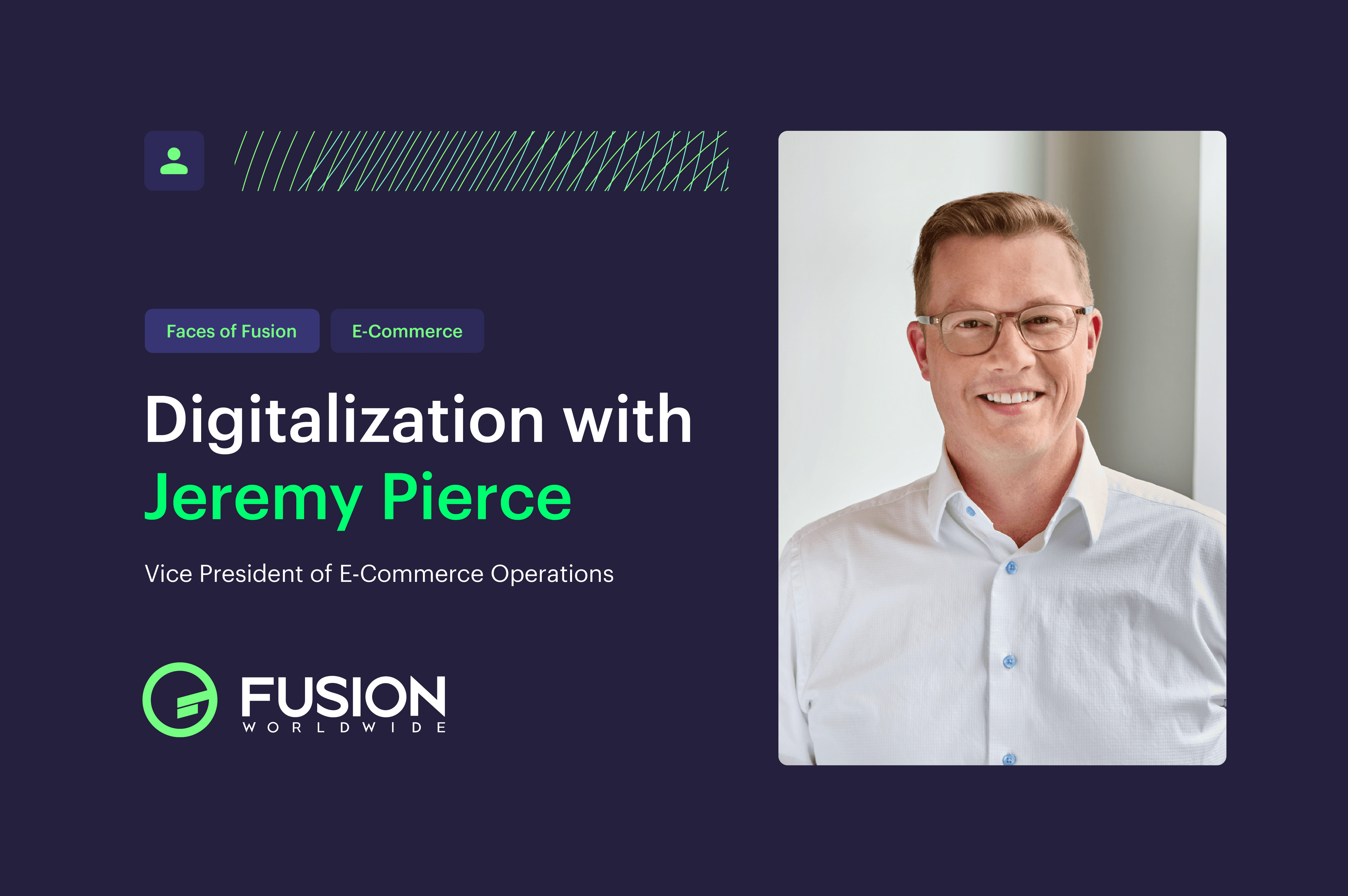 Faces of Fusion: Jeremy Pierce on Electronic Components | Fusion Worldwide