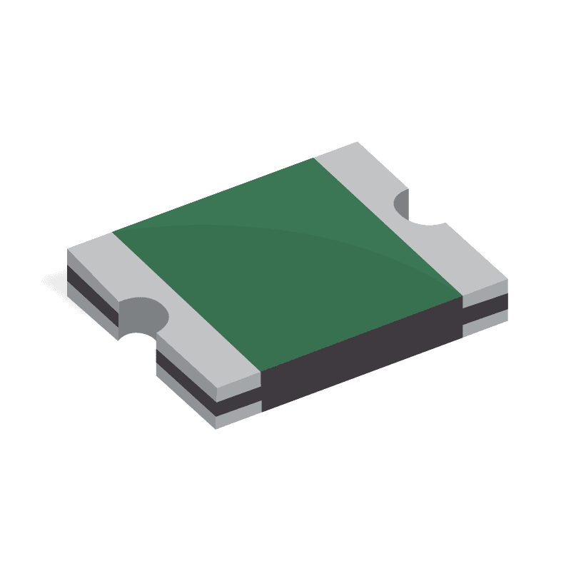 Fuse Chip Slow Blow Acting 3A 32V SMD Solder Pad 1206 3.18 X 1.52 X 0.635mm Epoxy T/R CSA