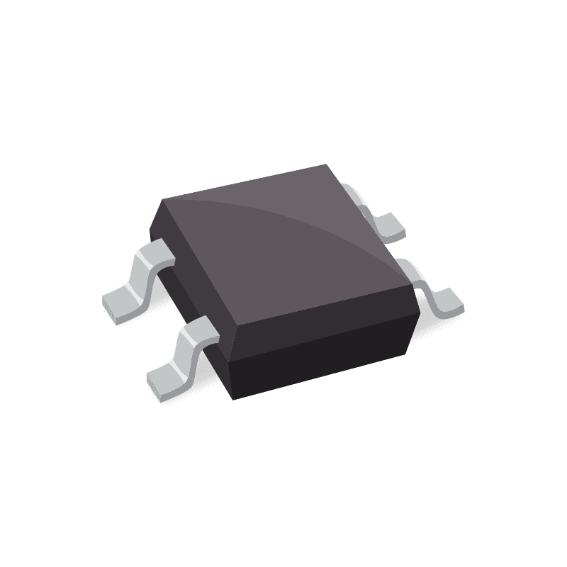 Relay Ssr 20MA 1.65V Dc-in 0.6A 60V Ac/dc-out 4-PIN SOIC T/R