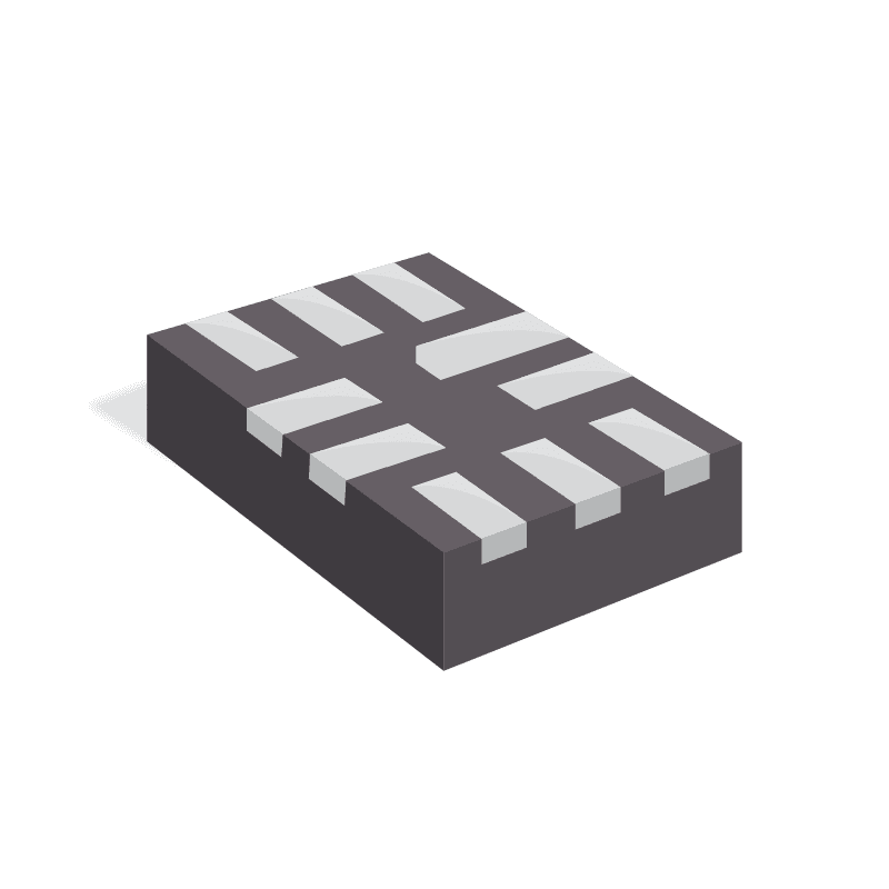 FSUSB30 Series DPDT 4.3 V 480 Mbps SMT Hi Speed USB 2.0 Switch - MLP-10