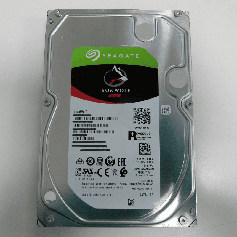 4TB IronWolf 3.5" 5400 RPM SATA III Hard Disk Drive