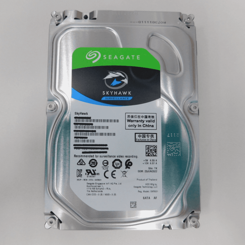 4TB SkyHawk 3.5" 7200 RPM SATA III Hard Disk Drive